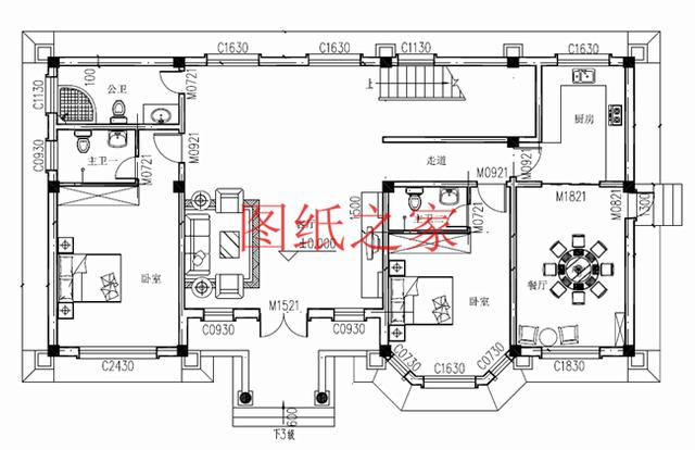 進深不到10米的170平米二層別墅，你覺得漂亮嗎，一起來看看！