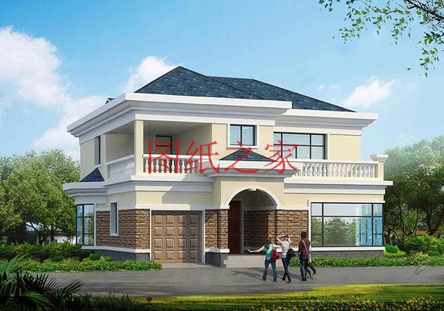 13X12米、12X13米兩種尺寸的二層別墅，快把宅基地利用起來吧！