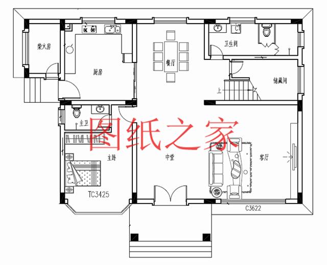 3套農(nóng)村二層別墅，15米X12米、12米X15米，你更喜歡哪個(gè)戶型？