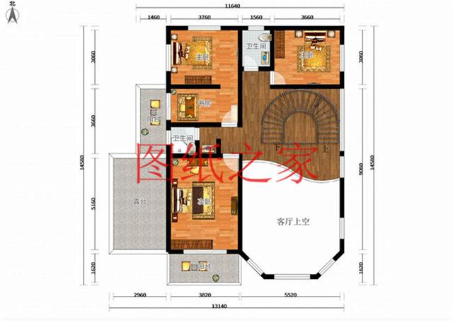 歐式三層農村別墅，13X15米、15X13米還帶露臺，美觀大氣上檔次！
