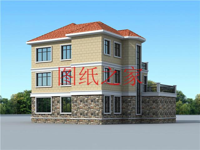 5套15X13米農村三層別墅，家是避風港，需要用心來建造！