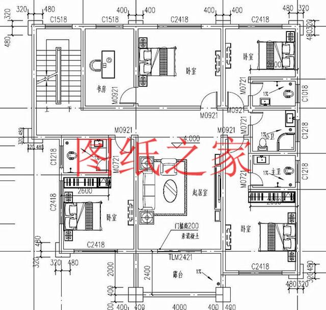 5套15X13米農村三層別墅，家是避風港，需要用心來建造！
