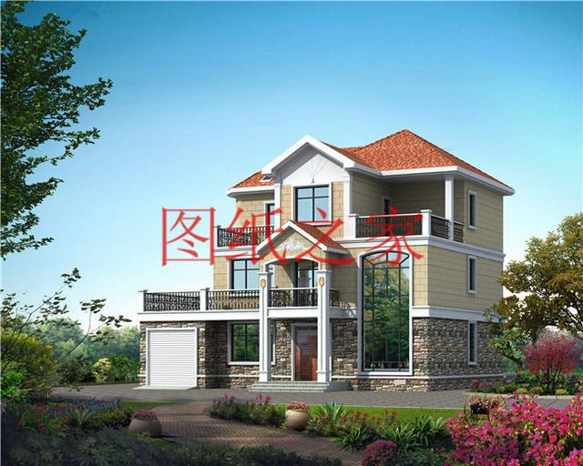 5套15X13米農村三層別墅，家是避風港，需要用心來建造！