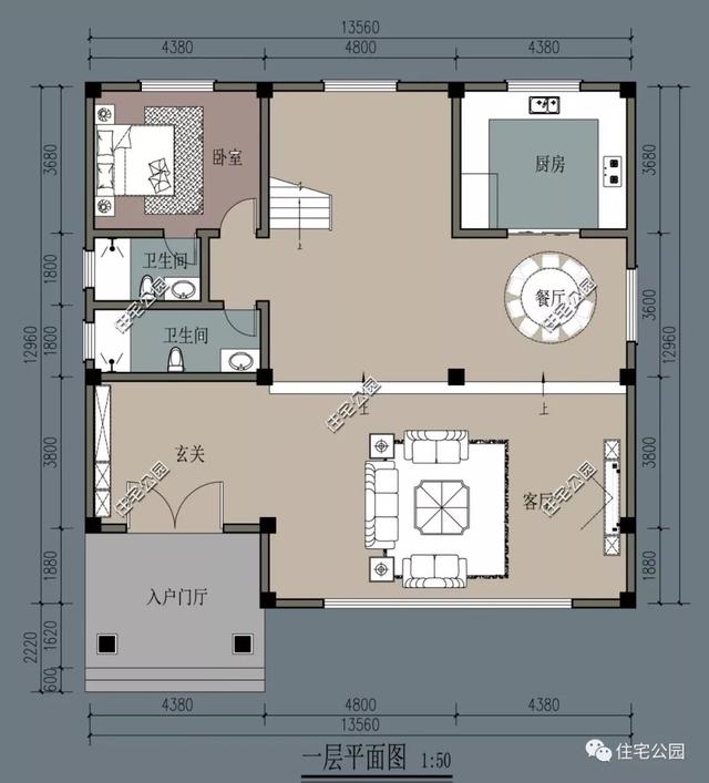 這棟歐式別墅建好之后，農村過年聚會再也不怕客人留宿