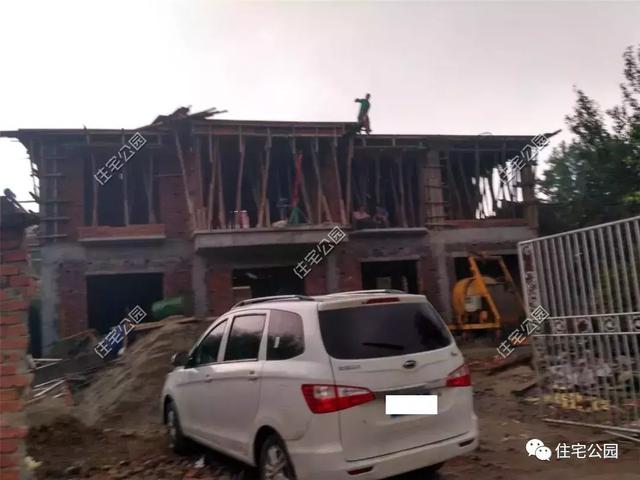 趁熱鬧來曬曬我的新房子，帶大院的兩層小洋樓，27萬蓋好美滋滋