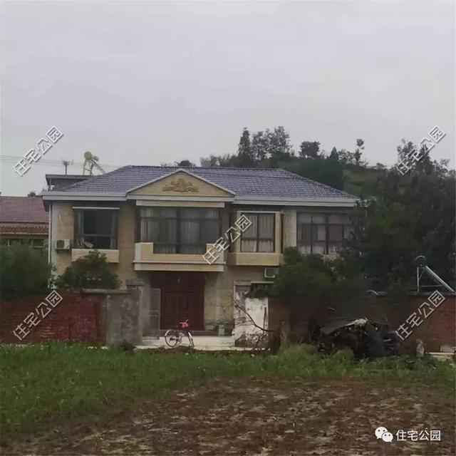 趁熱鬧來曬曬我的新房子，帶大院的兩層小洋樓，27萬蓋好美滋滋