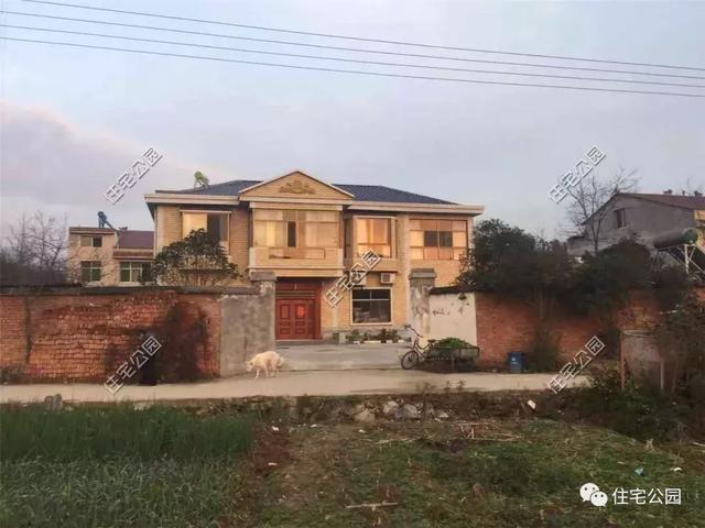 趁熱鬧來曬曬我的新房子，帶大院的兩層小洋樓，27萬蓋好美滋滋