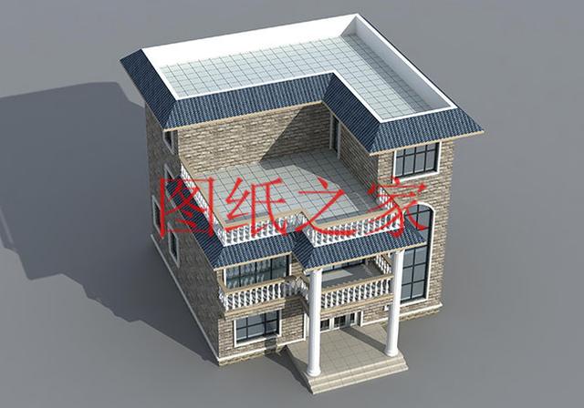 簡單大氣150平三層自建別墅，13X12米、12X13米兩個戶型供你選擇