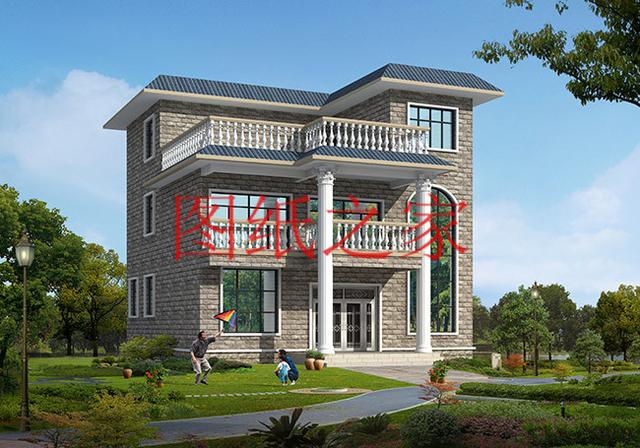 簡單大氣150平三層自建別墅，13X12米、12X13米兩個戶型供你選擇