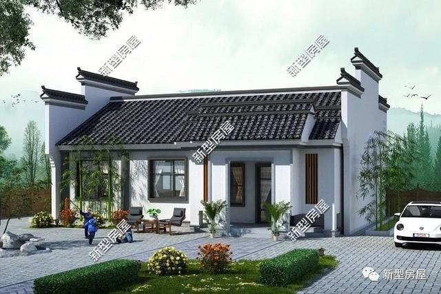 就怕貨比貨得扔，這6套農村平層別墅戶型設計，應該建哪個一目了然