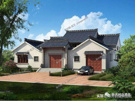 經典江南秀美小別墅，有庭院和車庫，可以傳三代人，造價才25萬