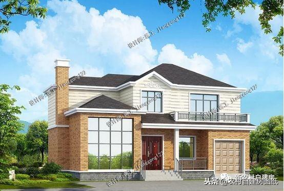 專為2026年建房者定制，7套帶車庫的農村小別墅，第5套最美！