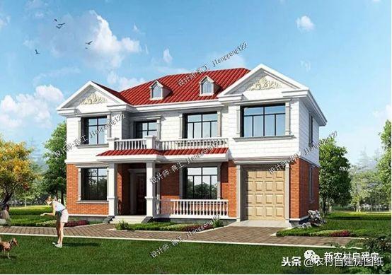 專為2026年建房者定制，7套帶車庫的農村小別墅，第5套最美！