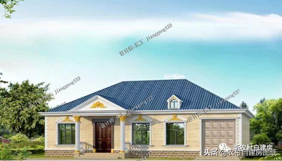 專為2026年建房者定制，7套帶車庫的農村小別墅，第5套最美！
