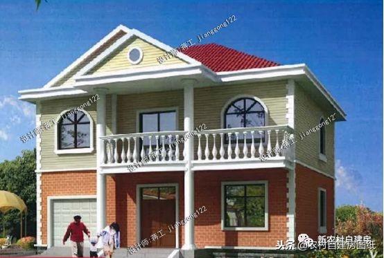 專為2026年建房者定制，7套帶車庫的農村小別墅，第5套最美！