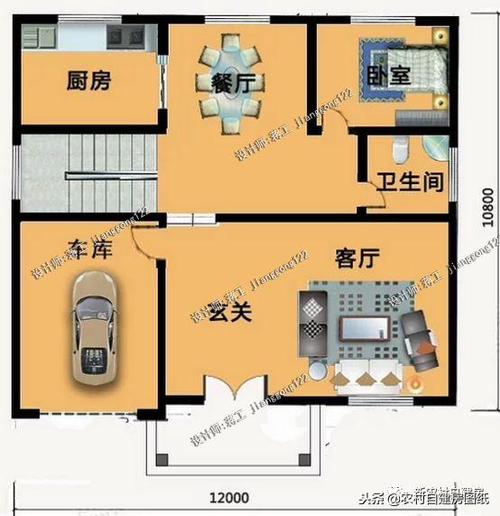 專為2026年建房者定制，7套帶車庫的農村小別墅，第5套最美！