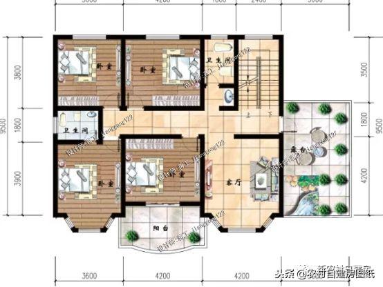 專為2026年建房者定制，7套帶車庫的農村小別墅，第5套最美！