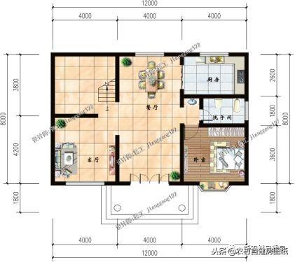 7套二三層別墅設計，都是100平，最適合農村修建的是第5套！