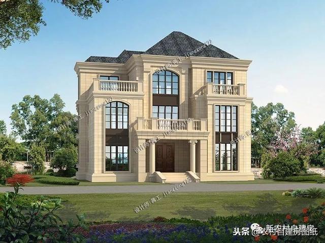 推薦12款三層農村別墅戶型設計，豪華款和樸素款都有，第9款最好！