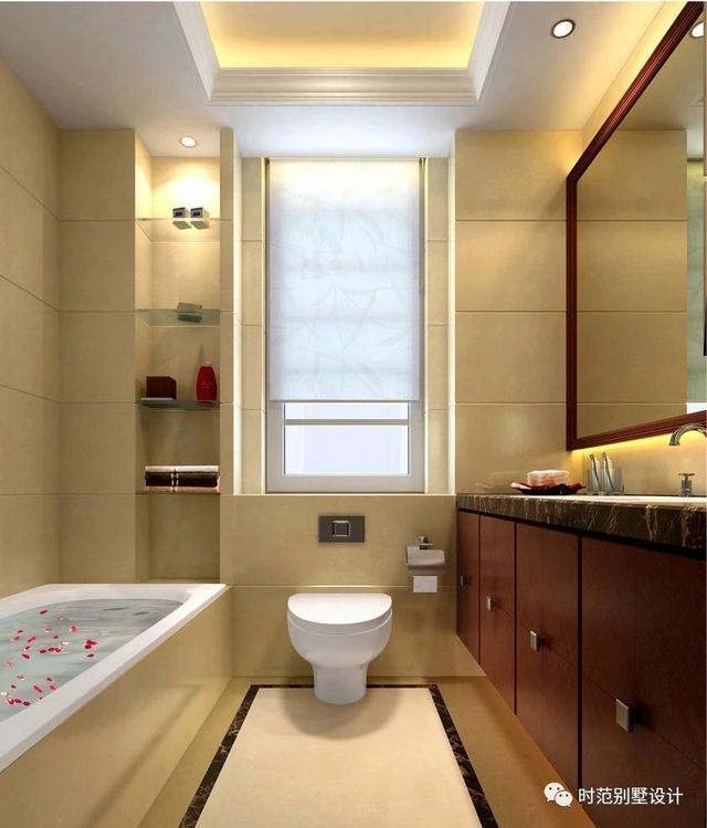 簡歐風格三層小別墅戶型設計，9X11米6室3廳，自家蓋房就選這個！