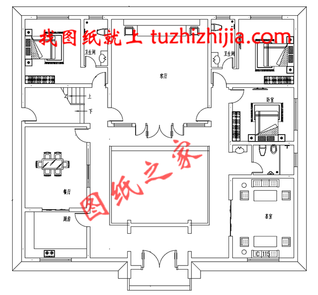 農村適合四合院圖片及設計圖，感受傳統文化的魅力！
