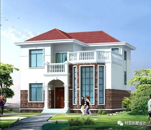 簡(jiǎn)單好看的二層小別墅設(shè)計(jì)，帶個(gè)庭院體面舒適兩全其美，你一定喜歡