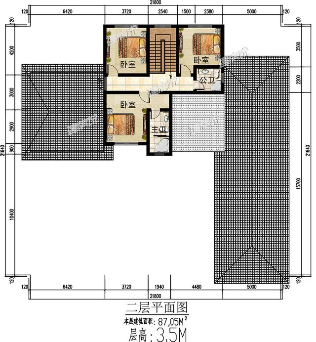 簡(jiǎn)單實(shí)用的三合院設(shè)計(jì)圖，造價(jià)非常低，建的人賺到了！