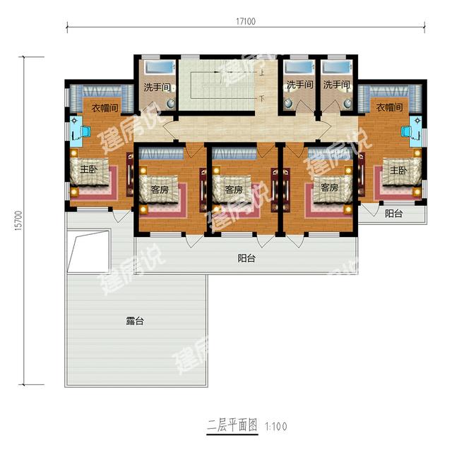 這套中式別墅設計還帶堂屋，舒適宜居接地氣，美麗動人！