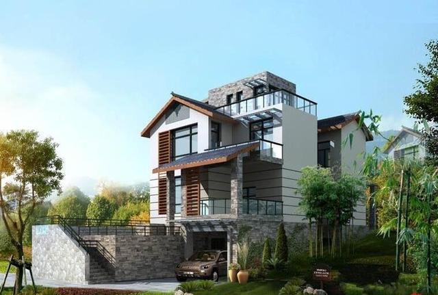 分享20套農村三層別墅效果圖，實力派顏值功能雙在線，絕對是農村一道靚麗風景
