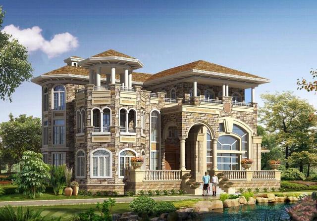 分享20套農村三層別墅效果圖，實力派顏值功能雙在線，絕對是農村一道靚麗風景