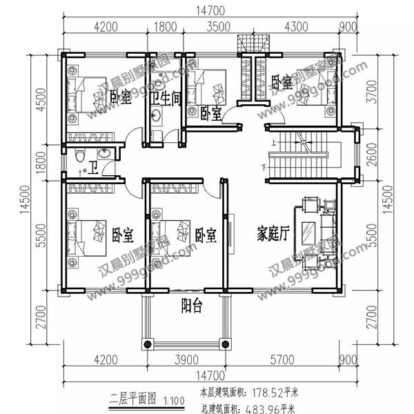 非常經典的三層別墅設計圖紙，美觀大氣，看一眼都想蓋！