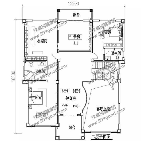 非常經典的三層別墅設計圖紙，美觀大氣，看一眼都想蓋！