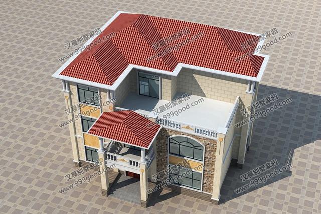 非常經典的三層別墅設計圖紙，美觀大氣，看一眼都想蓋！