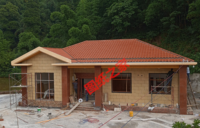 時尚一層別墅圖,一層這樣蓋房最漂亮