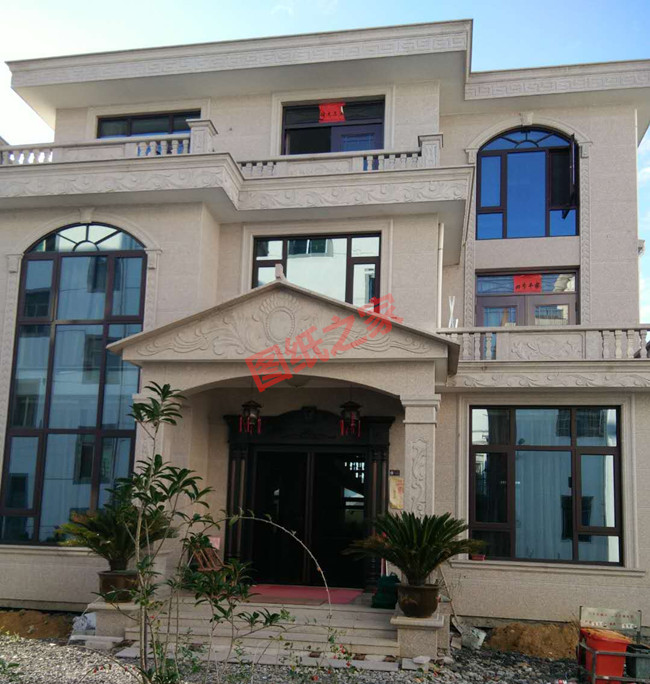 經典農村三層樓房設計圖