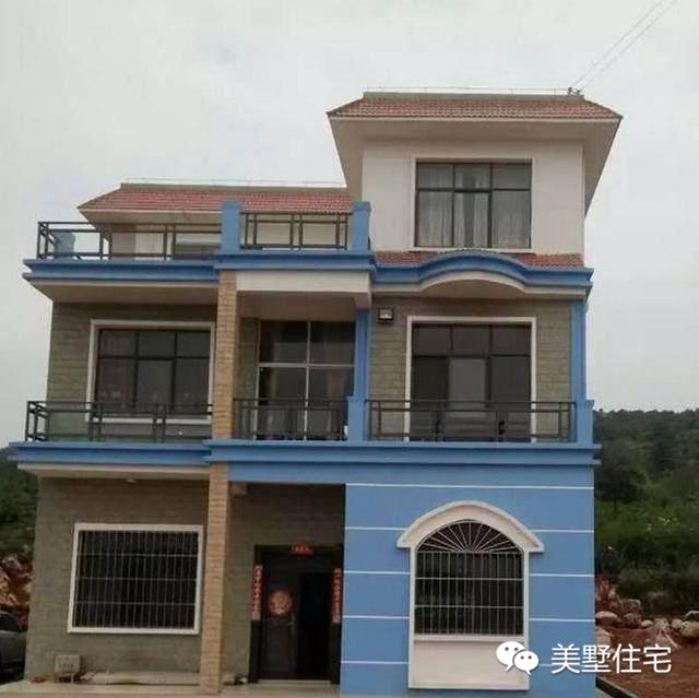 10套農村自建別墅實拍照片，第七套被吐槽太丑了！第三套建的人最多？