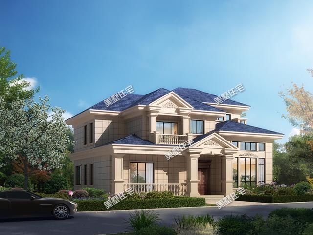 五套農村自建二層別墅設計圖，現代風格的最好看，歐式風格最便宜！