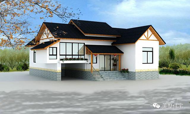 30款中式風格別墅效果圖，一二三層都有，像世外桃源一樣漂亮