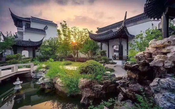 30款中式風格別墅效果圖，一二三層都有，像世外桃源一樣漂亮