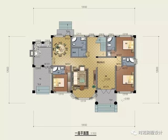 為父母建養老房，三層小別墅60萬蓋成美滋滋，8室4廳，全村最美