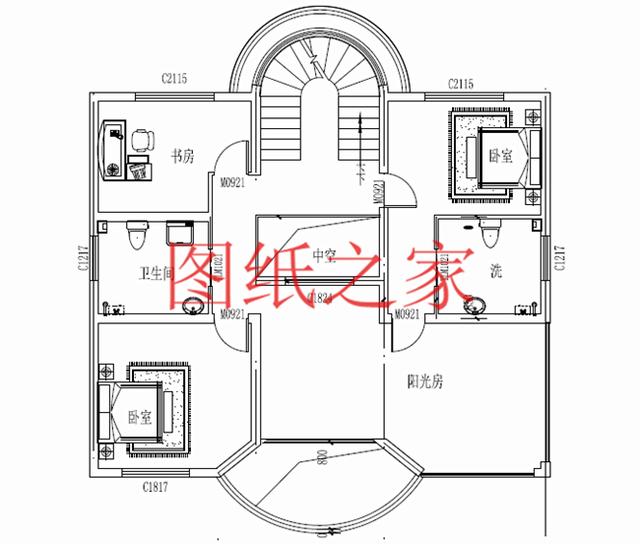 12x10米歐式三層別墅，生活和娛樂兼顧，非常簡(jiǎn)潔實(shí)用！