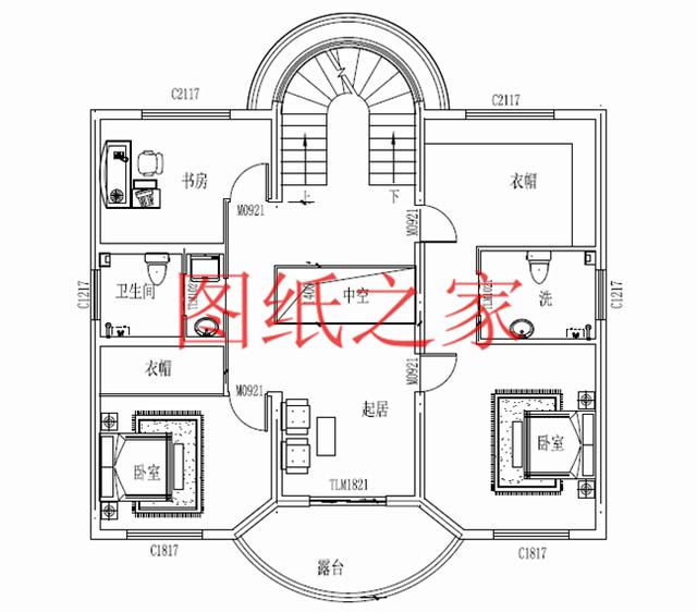 12x10米歐式三層別墅，生活和娛樂兼顧，非常簡(jiǎn)潔實(shí)用！