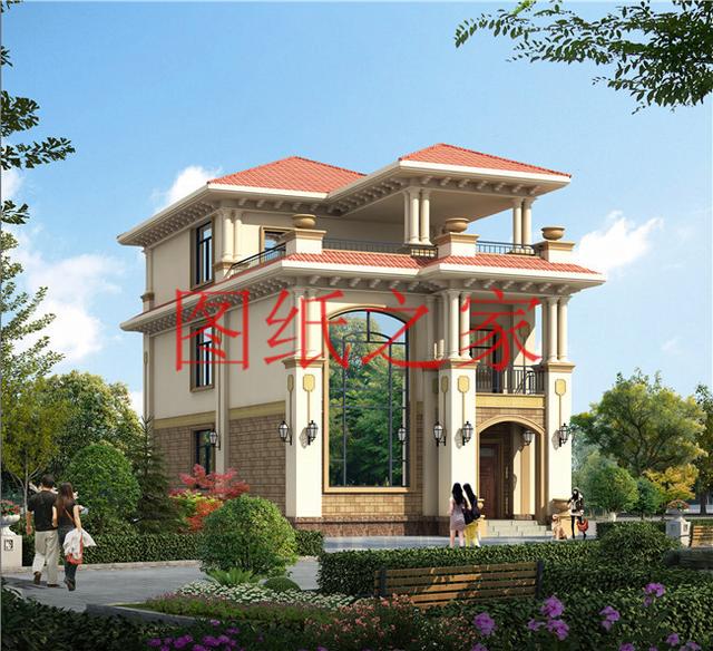 8X15米三層別墅設計，小面寬也能蓋出漂亮別墅，你覺得怎么樣？