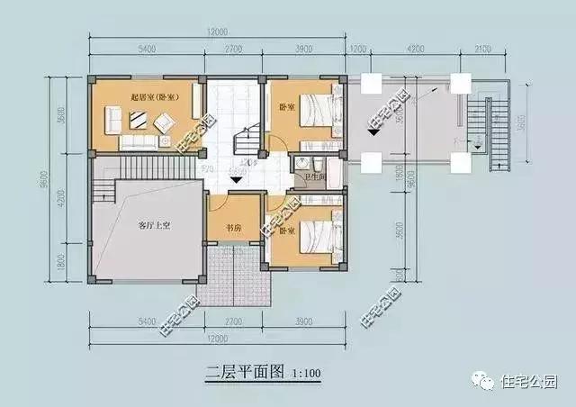 40萬建成農(nóng)村養(yǎng)老別墅，全村唯一的挑空客廳，真是美滋滋的！