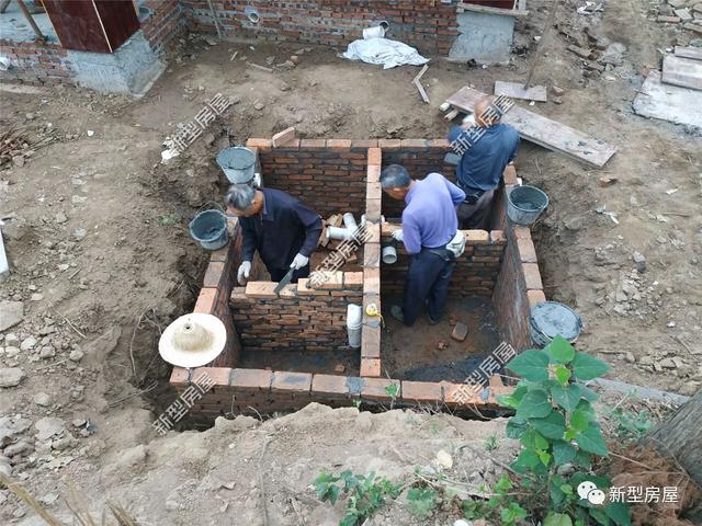 教你做化糞池，徹底解決農村下水、排污問題