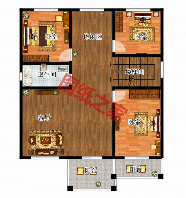 農(nóng)村自建小別墅三層設(shè)計(jì)圖，造價(jià)只要30多萬，經(jīng)濟(jì)又實(shí)用！