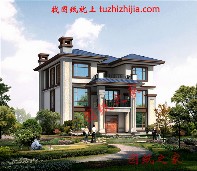 農(nóng)村自建小別墅三層設(shè)計(jì)圖，造價(jià)只要30多萬，經(jīng)濟(jì)又實(shí)用！