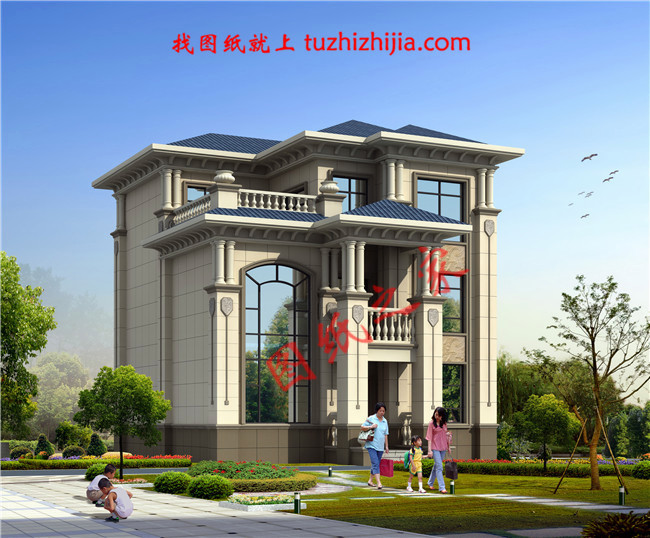 農(nóng)村自建小別墅三層設(shè)計(jì)圖，造價(jià)只要30多萬，經(jīng)濟(jì)又實(shí)用！