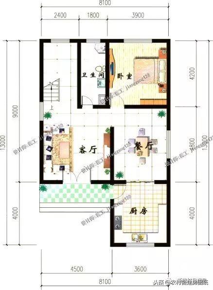 90平宅基地如何建房，二層別墅和三層別墅設計各一套，你怎么選？