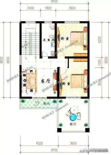 90平宅基地如何建房，二層別墅和三層別墅設計各一套，你怎么選？